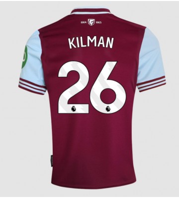 West Ham United Max Kilman #26 Hemmatröja 2024-25 Kortärmad